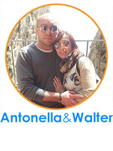 Antonella Aliberti e Walter Lambiase